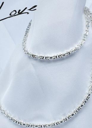 Срібний ланцюжок alcentro, жіноча цепочка, серебряная цепочка, женская цепочка1 фото