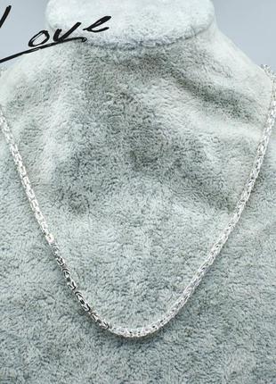 Срібний ланцюжок alcentro, жіноча цепочка, серебряная цепочка, женская цепочка7 фото
