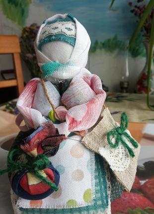 Кукла мотанка.лялька мотанка, кубишка - травница,