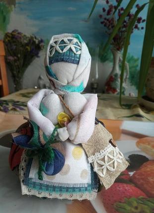 Кукла мотанка.лялька мотанка, кубишка - травница,