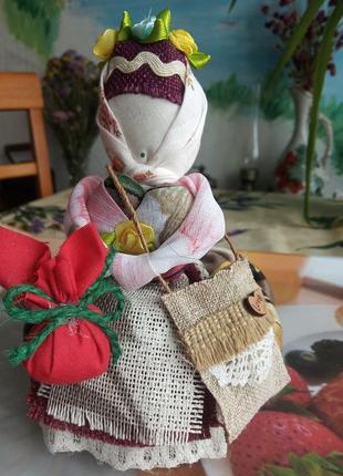 Кукла мотанка.лялька мотанка, кубишка - травница,