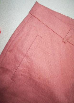 Шикарные фактурные стрейчевые брюки цвета тёплой пыльной розы next 🍒🍓🍒4 фото