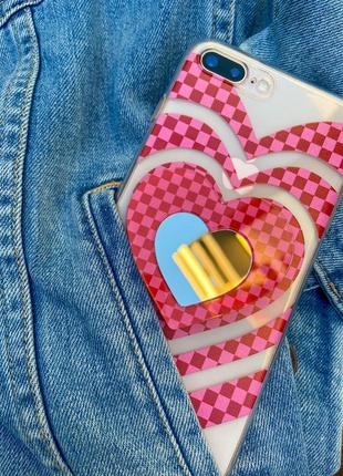 Новый чехол с попсокетом на iphone 8plus / 7plus