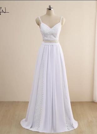 Свадебное платье, стиль бохо3 фото