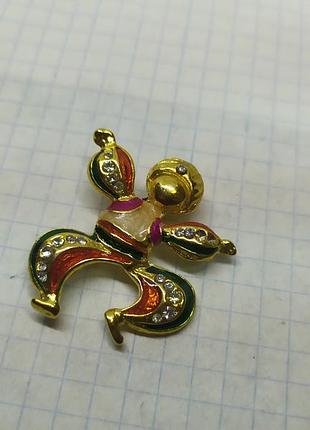Брошка танцюрист в шароварах