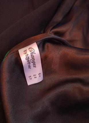 Пиджак новый жакет с атласными манжетами5 фото