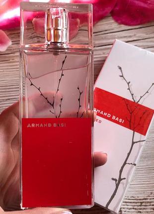 Туалетная вода armand basi in red