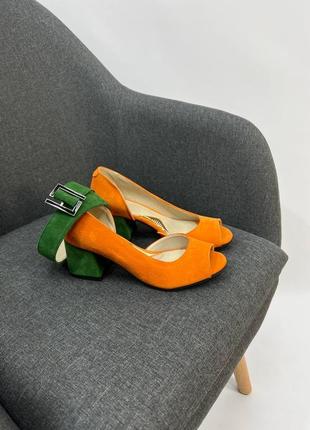 Туфлі жіночі ✔️будь-який колір натуральна шкіра, замша італійська