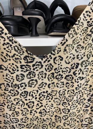 Denham плаття сліп комбінація леопардове оригінал леопард принт7 фото