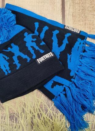 Шапка+шарф fortnight