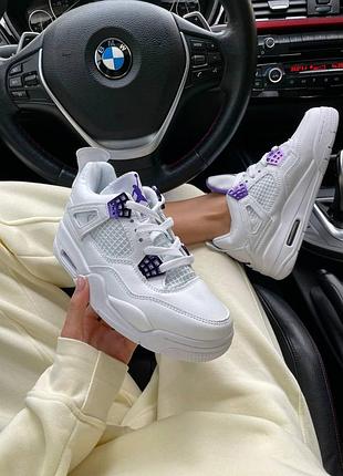 Кроссовки женские найк nike air jordan retro 4