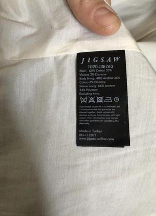 Пиджак укороченный jigsaw ,размер l6 фото