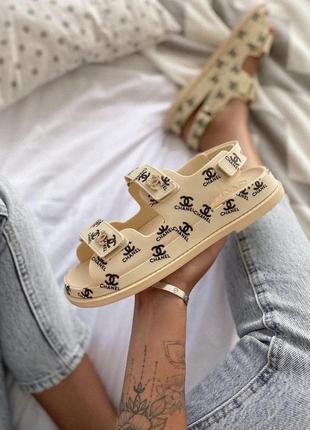 Босоножки бежевые женские сандали 39 стильные красивые 20225 фото