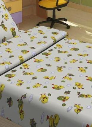 Детское, подростковое постельное белье ранфорс для младенцев iris home - lola бежевый4 фото