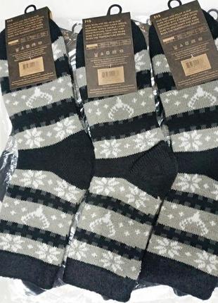 Теплі зимові шкарпетки 3шт унісекс з алое, field & stream cozy cabin socks one size2 фото