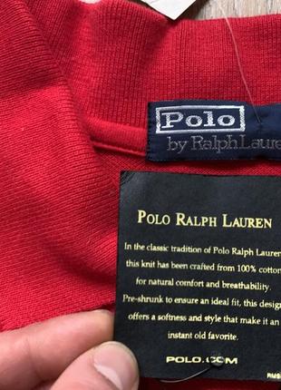 Чоловіча бавовняна поло футболка polo ralph lauren6 фото