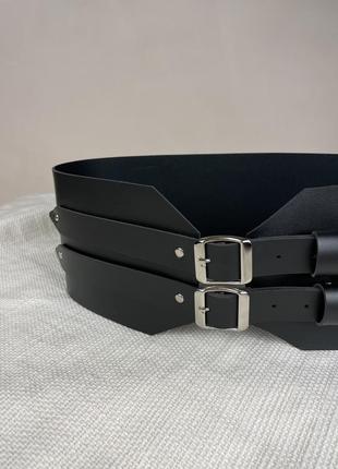 Пояс корсет ремень портупея широкий ремінь жіночий баска