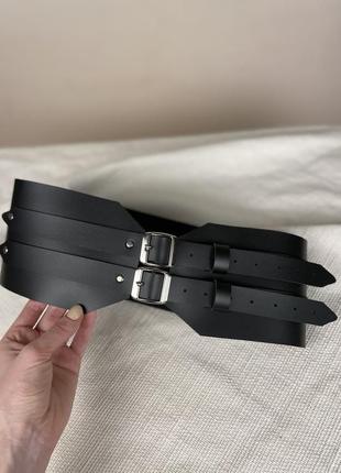 Пояс корсет ремень портупея широкий ремінь жіночий баска