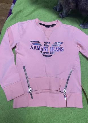 Кофточка кофта на девочку 5-6 лет armani jeans