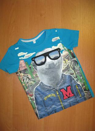 Футболка "marks&spencer" размер 12-18 мес. рост 83 см.