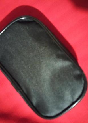 Органайзер косметичка чорний текстиль