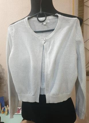 Болеро, кардиган, кофта белая bluezoo, next, primark, h&m, george, f&f