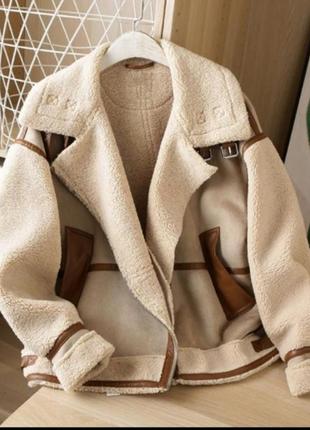 Дубленка zara