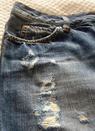 Короткая джинсовая юбка h&m divided, размер s, оригинал4 фото