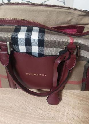 ❤️стильна сумка burberry❤️8 фото