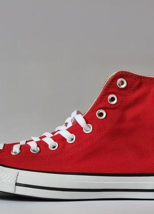 Кеди сonverse 9621 red високі червоні all stars chuck taylor конверс конверси конвера2 фото