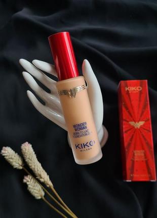 Тональна основа kiko milano 06 caramel