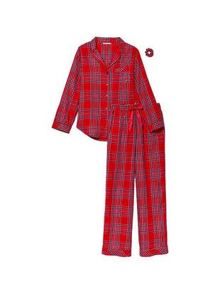 Victoria´s victorias secret виктория сикрет пижама, костюм для сна flannel long pj set3 фото