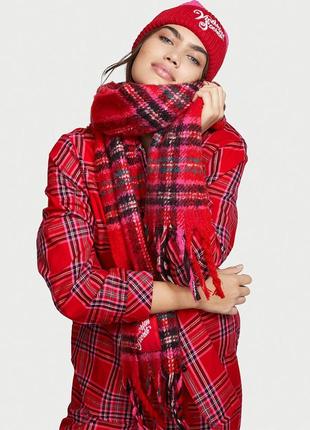 Victoria´s victorias secret виктория сикрет пижама, костюм для сна flannel long pj set4 фото