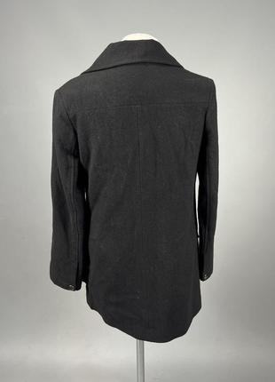 Пальто стильное asos petite, черное, качественное7 фото