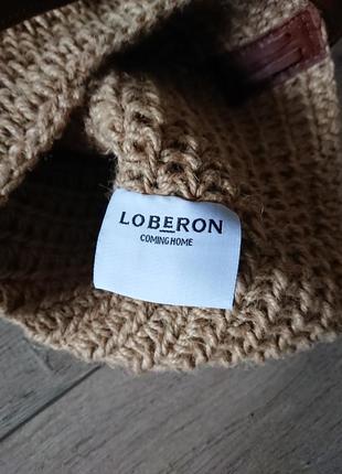 Loberon велика джутова сумка шоппер 45*42*18 см6 фото