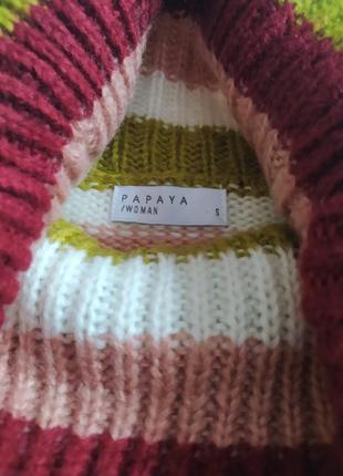 Теплий акриловий светр від  бренду papaya3 фото
