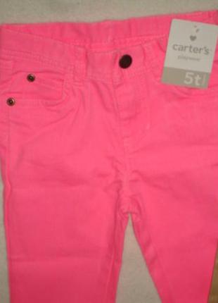 Джинсы carters 4-6лет