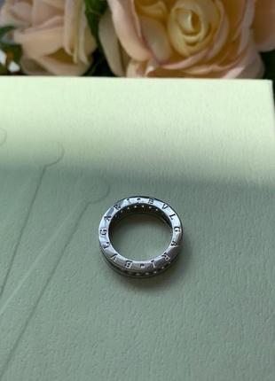 Кольцо в посеребрении