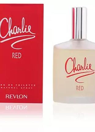 Туалетна вода revlon charlie red 100мл, оригінал. виробництво великобританія