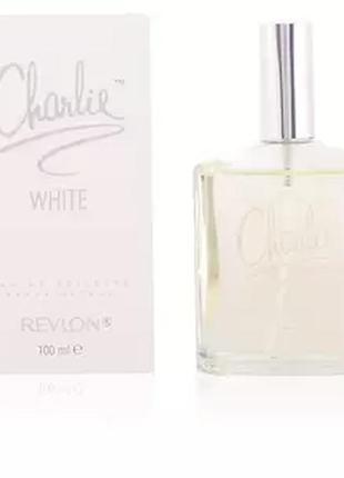 Туалетна вода revlon charlie white 100мл, оригінал. виробництво bеликобритания