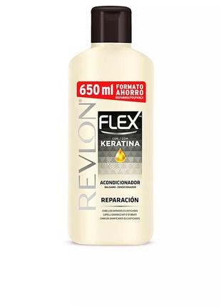 Кондиционер revlon flex keratin для поврежденных волос. 650 мл. производство испания