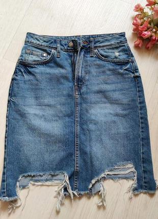 Джинсова спідниця