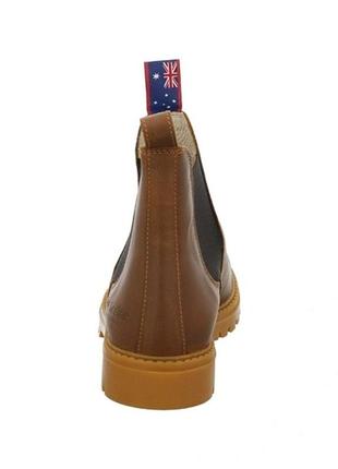 Рыжие ботинки челси 37размер, австралия  blue heeler chelsea boot sudney cognac8 фото