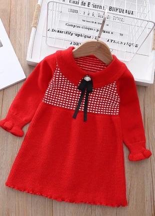 Тёплое платье