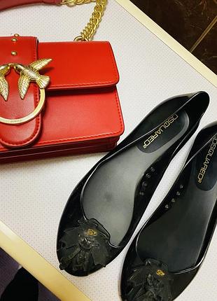 Балетки резиновые dsquared