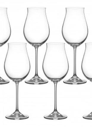 Набір келихів для вина bohemia attimo 40807-340 (340 мл, 6 шт)