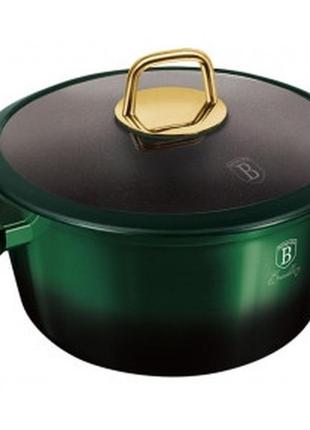 Кастрюля berlinger haus emerald collection 6057-bh (2,2 л, 20 см)