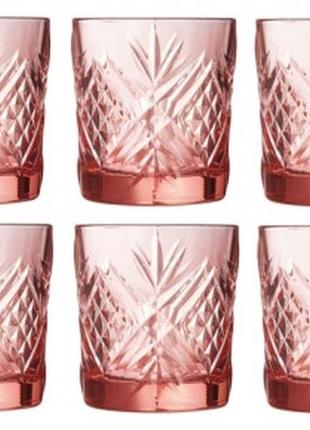 Набор стаканов luminarc  зальцбург розовый 9167p (300 мл, 6 шт)