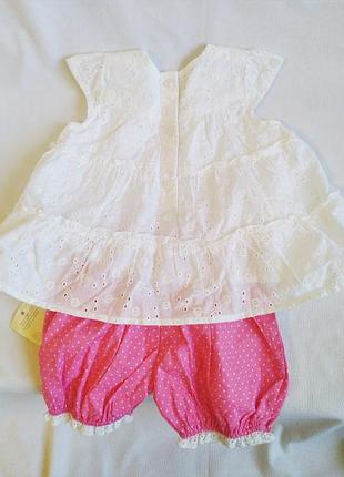 Костюм для девочки george (размер 56-64 (0-3 мес))