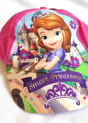 Бейсболка дитяча рожева disney smart princesses (розмір 56, 2-4 року)